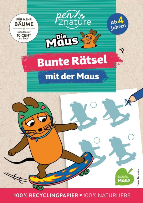 Bunte Rätsel mit der Maus - Pen2nature