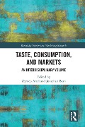 Cover-Bild zum Titel 'Taste, Consumption and Markets' von ''