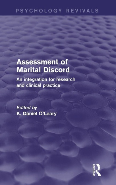 Assessment of Marital Discord (Psychology Revivals) - 