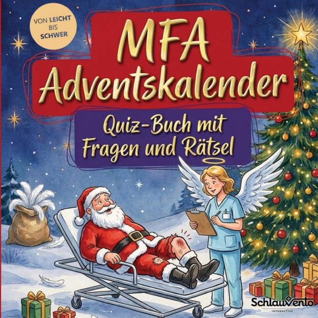 MFA-Adventskalender: Quiz-Buch mit Fragen und Rätsel - Schlauvento Interactive