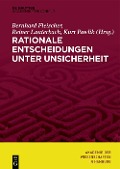 Cover-Bild zum Titel 'Rationale Entscheidungen unter Unsicherheit' von ''
