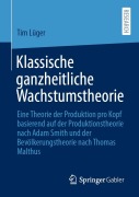 Cover-Bild zum Titel 'Klassische ganzheitliche Wachstumstheorie' von 'Tim Lüger'