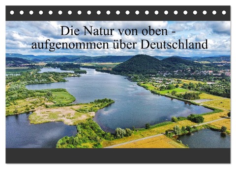Die Natur von oben - aufgenommen über Deutschland (Tischkalender 2024 DIN A5 quer), CALVENDO Monatskalender - Airview Air7view