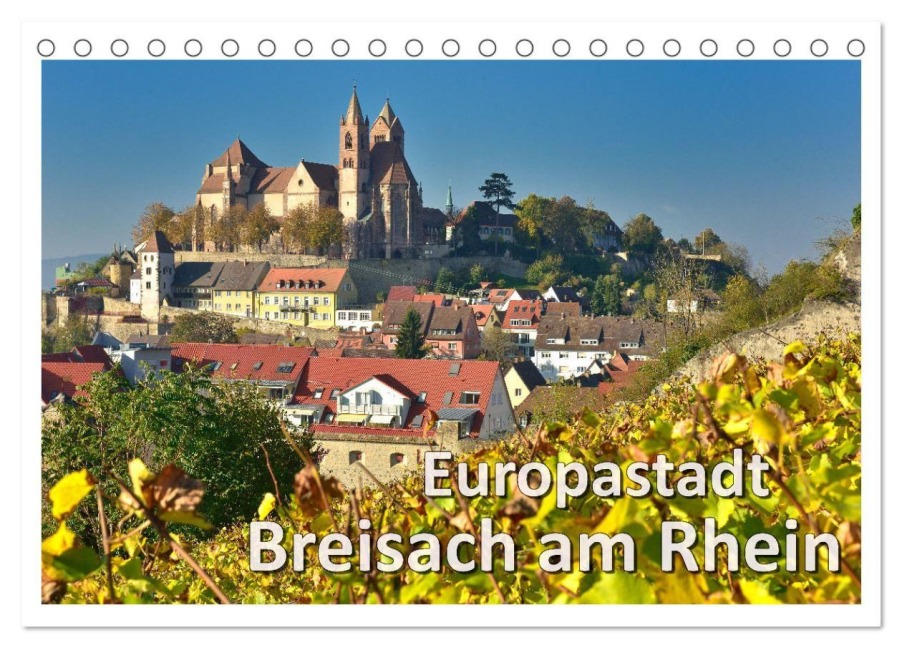 Europastadt Breisach am Rhein (Tischkalender 2027 DIN A5 quer), CALVENDO Monatskalender - Dieter Wilczek
