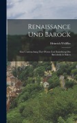 Cover-Bild zum Titel 'Renaissance Und Barock' von 'Heinrich Wölfflin'
