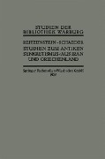 Cover-Bild zum Titel 'Studien zum Antiken Synkretismus aus Iran und Griechenland' von 'R. Reitzenstein, H. H. Schaeder'