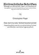 Das kommunale Aufsichtsratsmandat - Christopher Pape