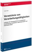 Cover-Bild zum Titel 'Verzeichnis von Verarbeitungstätigkeiten' von 'Heiko Roth'