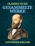 Cover-Bild zum Titel 'Gesammelte Werke' von 'Gottfried Keller'