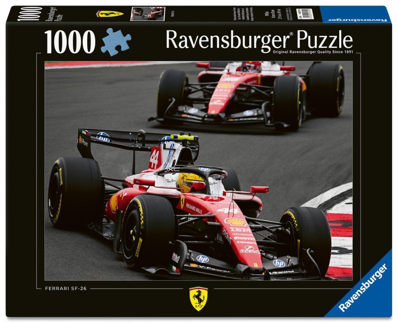 Erwachsenenpuzzle 1000 Teile - F1 Ferrari - 