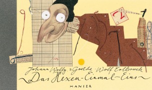 Cover-Bild zum Titel 'Hexeneinmaleins' von 'Johann Wolfgang Goethe, Wolf Erlbruch'