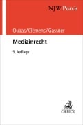 Cover-Bild zum Titel 'Medizinrecht' von 'Michael Quaas, Thomas Clemens, Julia Maria Gokel, Ulrich Michael Gassner'