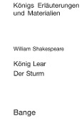 Cover-Bild zum Titel 'König Lear / Der Sturm (King Lear / The Tempest). Textanalyse und Interpretation.' von 'William Shakespeare, Edgar Neis'