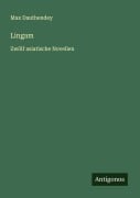 Cover-Bild zum Titel 'Lingam' von 'Max Dauthendey'