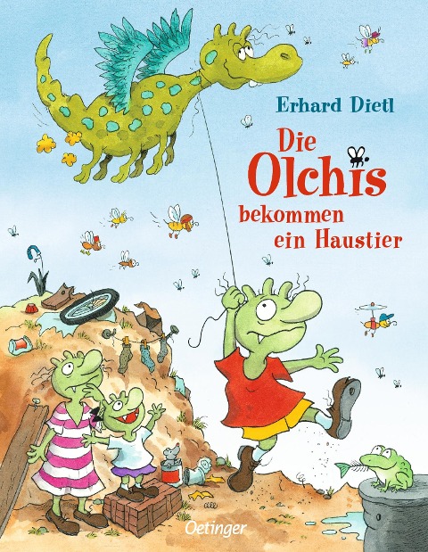 Die Olchis bekommen ein Haustier - Erhard Dietl