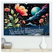 Cover-Bild zum Titel 'Nächtliche Blütenzauber (hochwertiger Premium Wandkalender 2026 DIN A2 quer), Kunstdruck in Hochglanz' von 'Dusanka Djeric'