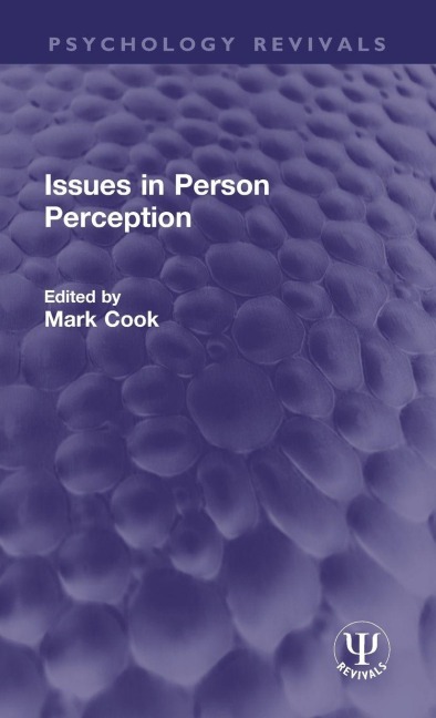 Issues in Person Perception - 