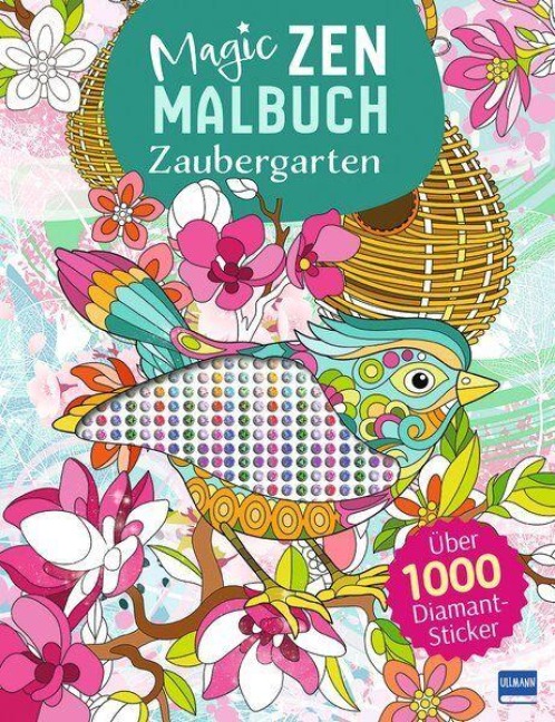 Magic Zen Malbuch - Zaubergarten - 