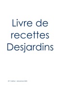 Cover-Bild zum Titel 'Livre de cuisine Desjardins' von 'Henri Desjardins'
