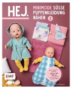 Cover-Bild zum Titel 'Hej. Minimode - Süße Puppenkleidung nähen 2' von 'Svenja Morbach'