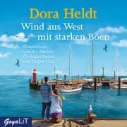Cover-Bild zum Titel 'Wind aus West mit starken Böen' von 'Dora Heldt'