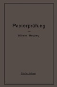 Cover-Bild zum Titel 'Papierprüfung' von 'Wilhelm Herzberg'