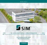 Cover-Bild zum Titel 'SIM - Der Sondermaschinenbau in Heilbad Heiligenstadt' von 'Peter Anhalt'