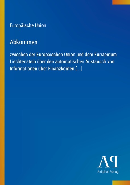 Abkommen - Europäische Union