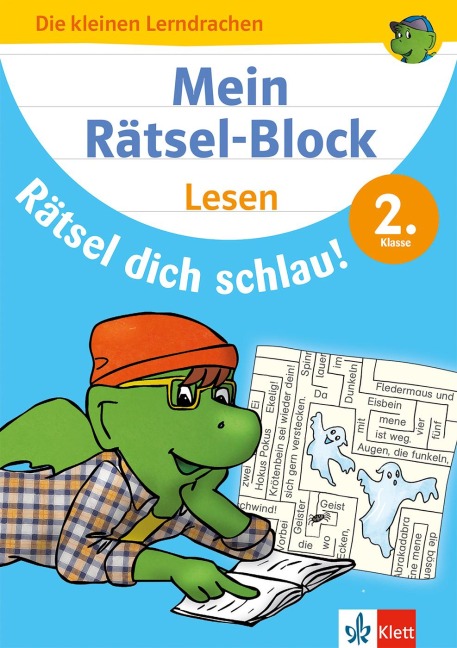 Mein Rätsel-Block Rätsel dich schlau! Lesen 2. Klasse. Deutsch, Grundschule - 