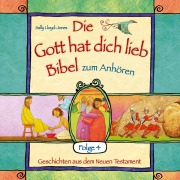 Cover-Bild zum Titel 'Die Gott hat dich lieb Bibel zum Anhören - Geschichten aus dem Neuen Testament - Folge 4' von 'Sally Lloyd-Jones'