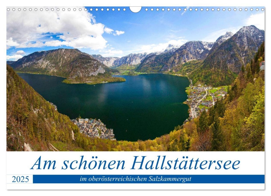 Am schönen Hallstättersee im oberösterreichischen Salzkammergut (Wandkalender 2025 DIN A3 quer), CALVENDO Monatskalender - Christa Kramer