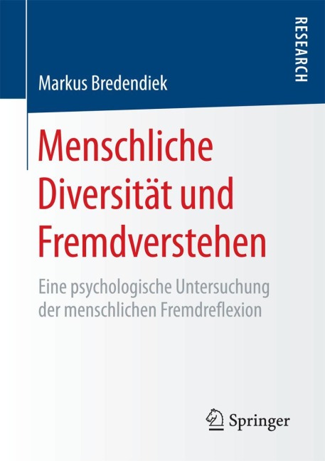 Menschliche Diversität und Fremdverstehen - Markus Bredendiek