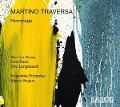 Cover-Bild zum Titel 'Hommage' von 'Kang/Rado/Longobardi/Angius/Ensemble Prometeo'