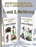 Cover-Bild zum Titel 'WORTSUCHRÄTSEL 2 in 1 SAMMELBAND 1. und 2. WELTKRIEG' von 'Brian Gagg'