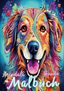 Cover-Bild zum Titel 'Mandala Malbuch Hunde für Kinder ab 8 Jahren mit 50 schönen Ausmalbildern' von 'Josef Mickey Müller'