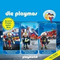 Cover-Bild zum Titel 'Die Groáe Feuerwehr-Box' von 'Die Playmos'