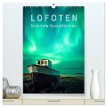 Lofoten: Fischerdörfer, Fjorde & Polarlichter (hochwertiger Premium Wandkalender 2025 DIN A2 hoch), Kunstdruck in Hochglanz - Gerhard Aust