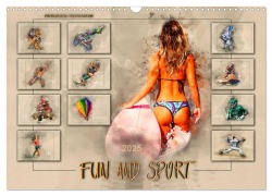 Fun and Sport (Wandkalender 2025 DIN A3 quer), CALVENDO Monatskalender - Peter Roder