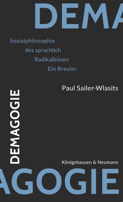 Demagogie - Paul Sailer-Wlasits