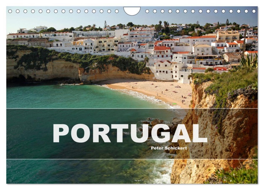 Portugal (Wandkalender 2026 DIN A4 quer), CALVENDO Monatskalender - Peter Schickert