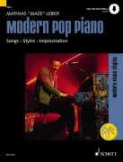 Cover-Bild zum Titel 'Modern Pop Piano' von 'Mathias "Maze" Leber'
