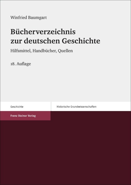 Bücherverzeichnis zur deutschen Geschichte - 