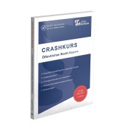 Cover-Bild zum Titel 'CRASHKURS Öffentliches Recht - Bayern' von 'Kues Dirk, Giesen Armin'