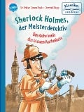 Cover-Bild zum Titel 'Sherlock Holmes, der Meisterdetektiv. Das Geheimnis des blauen Karfunkels' von 'Sir Arthur Conan Doyle, Oliver Pautsch'