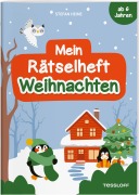 Cover-Bild zum Titel 'Mein Rätselheft Weihnachten. Ab 6 Jahren' von 'Stefan Heine'