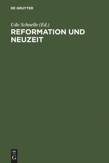 Reformation und Neuzeit - 