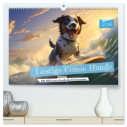 Lustige Comic Hunde (hochwertiger Premium Wandkalender 2026 DIN A2 quer), Kunstdruck in Hochglanz - HollywayArt HollywayArt