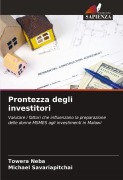 Cover-Bild zum Titel 'Prontezza degli investitori' von 'Towera Neba, Michael Savariapitchai'