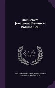 Cover-Bild zum Titel 'Oak Leaves [electronic Resource] Volume 1998' von 'Open Content Alliance'