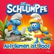 Cover-Bild zum Titel 'Aufräumen ist doof' von 'Die Schlümpfe'